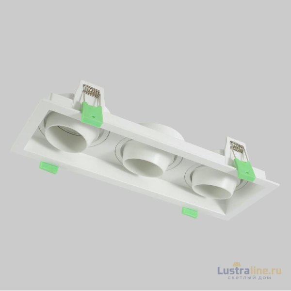 Встраиваемый светильник Crystal Lux CLT 069C3 WH Встраиваемый светильник Crystal Lux CLT 069C3 WH