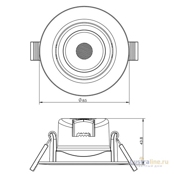 Встраиваемый светильник Deko-Light SMD 565338