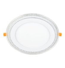 Встраиваемый светодиодный светильник Elektrostandard DLR024 12+6W 4200K 4690389107108