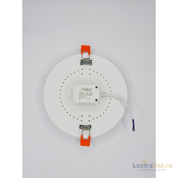 Встраиваемый светильник Elvan VLS-108R-24W-NH-Wh