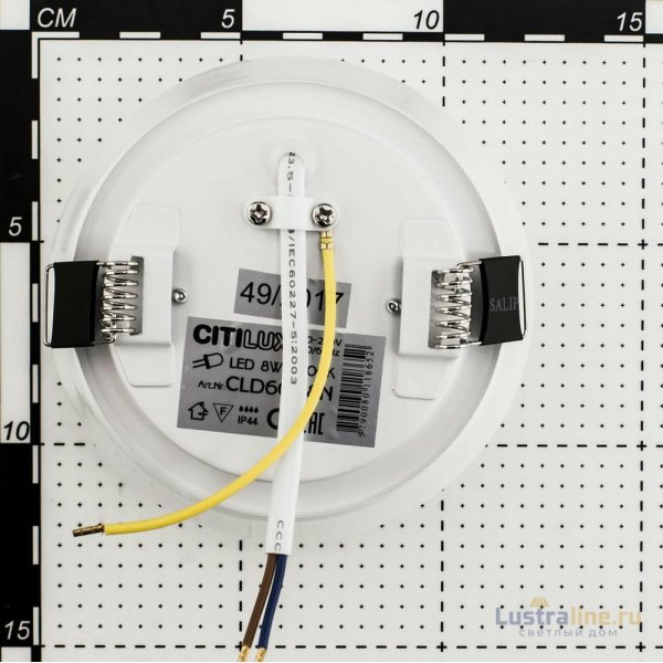 Встраиваемый светодиодный светильник Citilux Дельта CLD6008Wz