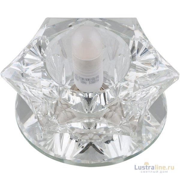Встраиваемый светильник Fametto DLS-F109 G9 GLASSY/CLEAR 10122