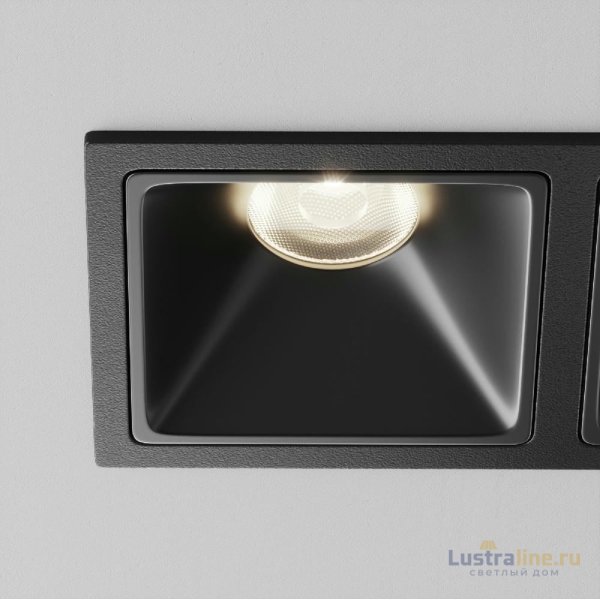 Встраиваемый светильник Maytoni Alfa LED DL043-02-10W4K-SQ-B-1