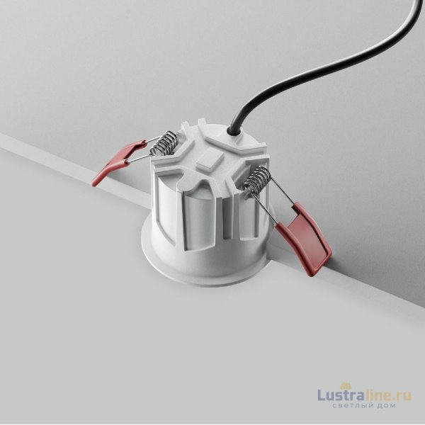 Встраиваемый светильник Maytoni Alfa LED DL043-01-10W2.7K-RD-W Встраиваемый светильник Maytoni Alfa LED DL043-01-10W2.7K-RD-W