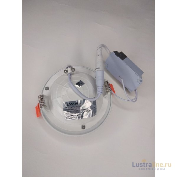 Встраиваемый светильник Elvan VLS-700R-8W-WW-Wh Встраиваемый светильник Elvan VLS-700R-8W-WW-Wh