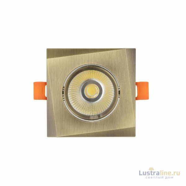 Встраиваемый светильник Lumina Deco Dalston LDC F115 GR+BR
