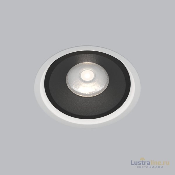 Встраиваемый светодиодный светильник Elektrostandard Slide 25083/LED 6W 4200K белый/чёрный 4690389194030 a062942 Встраиваемый светодиодный светильник Elektrostandard Slide 25083/LED 6W 4200K белый/чёрный 4690389194030 a062942