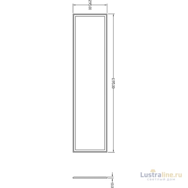 Встраиваемая светодиодная панель Deko-Light Panel 100072