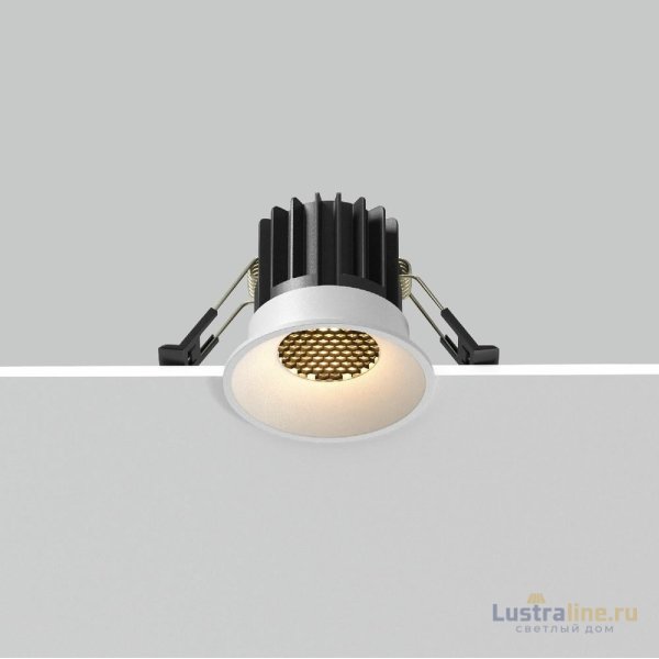 Встраиваемый светильник Maytoni Round DL058-7W2.7K-W