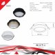 Встраиваемый светильник Reluce 53005-9.0-001RLD GX53 WT