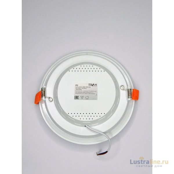 Встраиваемый светильник Elvan VLS-106R-18W-WW-Wh