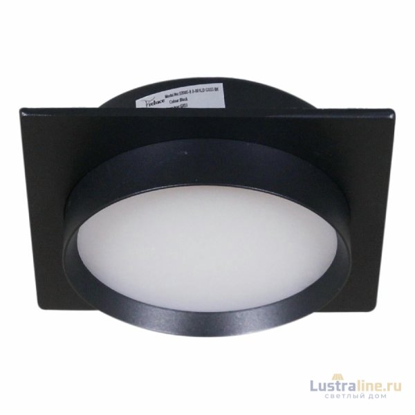 Встраиваемый светильник Reluce 53005-9.0-001LD GX53 BK