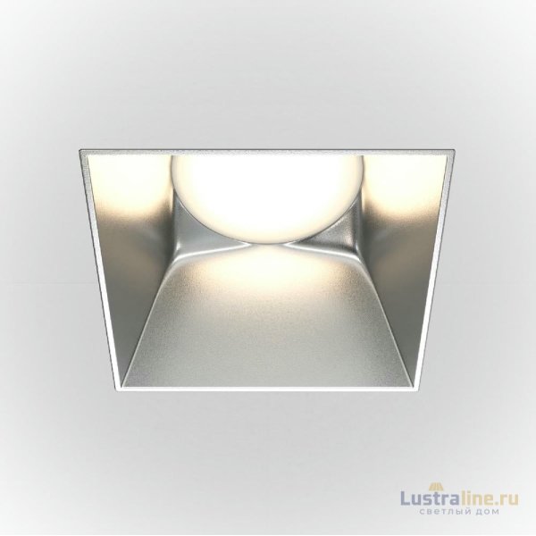 Встраиваемый светильник Maytoni Technical Share DL051-01-GU10-SQ-WS