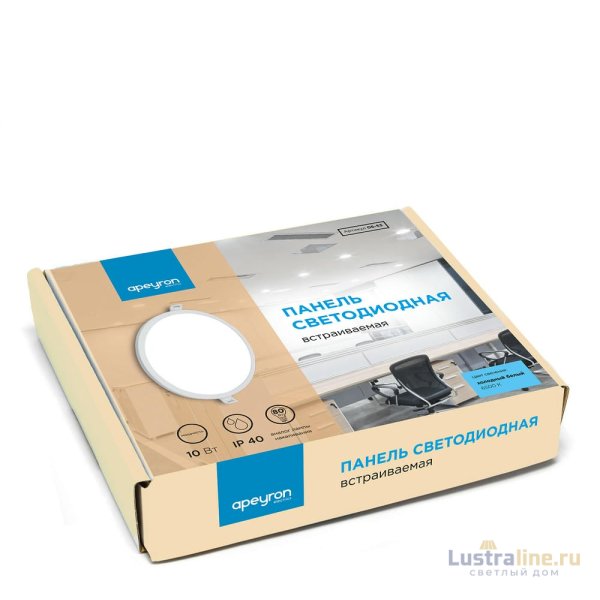 Встраиваемая светодиодная панель Apeyron 06-53