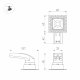 Встраиваемый светильник Arlight MS-RIALTO-TRIMLESS-S40x40-9W Day4000 044687