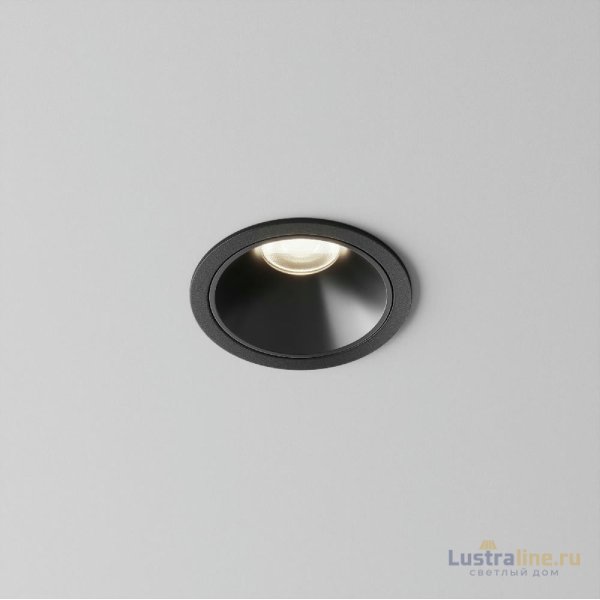 Встраиваемый светильник Maytoni Alfa LED DL043-01-10W4K-RD-B-1