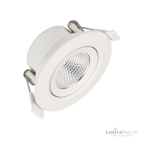 Встраиваемый светильник Arlight LTD-Polar-Turn-R80-5W Warm3000 032857 Встраиваемый светильник Arlight LTD-Polar-Turn-R80-5W Warm3000 032857