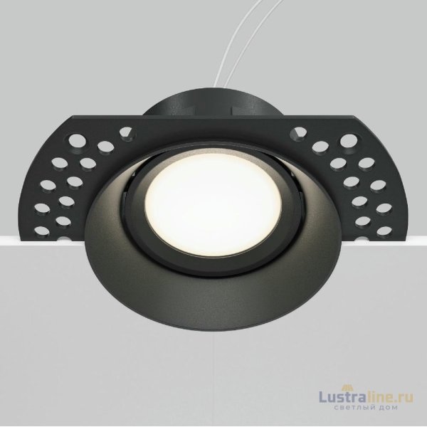 Встраиваемый светильник Maytoni Dot DL042-01-RD-B