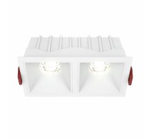 Встраиваемый светильник Maytoni Technical Alfa LED DL043-02-10W4K-SQ-W Встраиваемый светильник Maytoni Technical Alfa LED DL043-02-10W4K-SQ-W