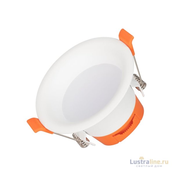 Встраиваемый светильник Arlight MS-BLIZZARD-BUILT-R90-6W Warm3000 (WH, 100 deg, 230V) 036579