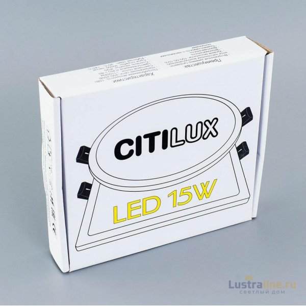 Встраиваемый светодиодный светильник Citilux Омега CLD50K150 Встраиваемый светодиодный светильник Citilux Омега CLD50K150