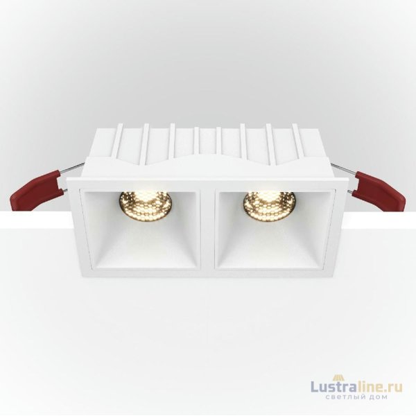 Встраиваемый светильник Maytoni Technical Alfa LED DL043-02-10W3K-D-SQ-W Встраиваемый светильник Maytoni Technical Alfa LED DL043-02-10W3K-D-SQ-W