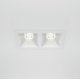 Встраиваемый светильник Maytoni Technical Alfa LED DL043-02-10W4K-SQ-W