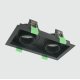 Встраиваемый светильник Crystal Lux CLT 069C2 BL