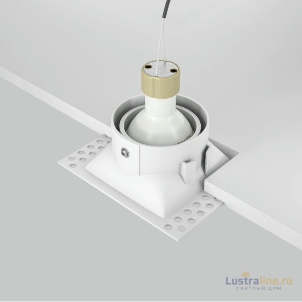 Встраиваемый светильник Maytoni Dot DL042-01-SQ-W