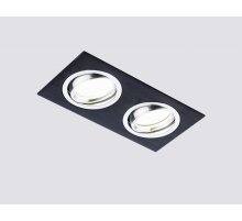 Встраиваемый светильник Ambrella Light Standard Spot A601/2 BK