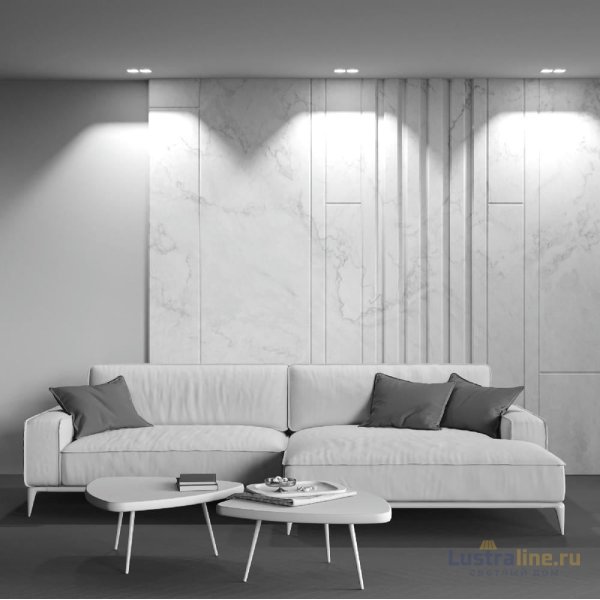 Встраиваемый светильник Maytoni Technical Alfa LED DL043-02-15W4K-SQ-W