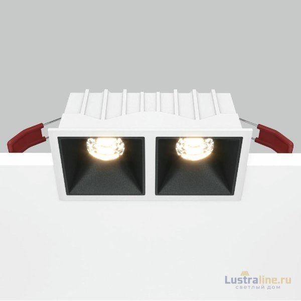 Встраиваемый светильник Maytoni Technical Alfa LED DL043-02-10W3K-SQ-WB