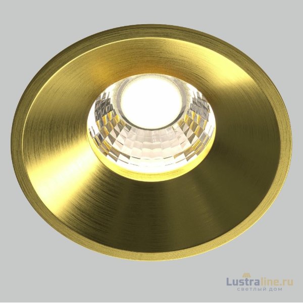 Встраиваемый светильник Maytoni Round DL058-12W4K-BS Встраиваемый светильник Maytoni Round DL058-12W4K-BS