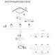Встраиваемый светильник Simple Story 2024-3DLB