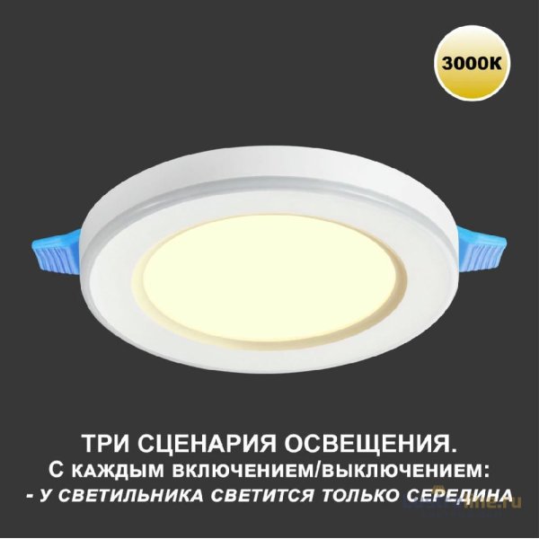 Встраиваемый светильник Novotech Span 359020 Встраиваемый светильник Novotech Span 359020