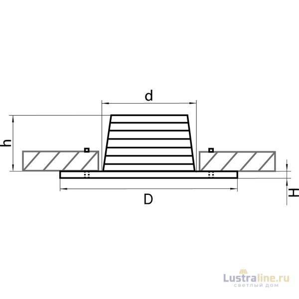 Встраиваемый светильник Lightstar Leddy 212178 Встраиваемый светильник Lightstar Leddy 212178