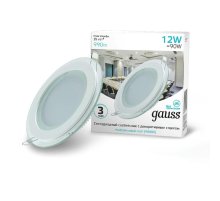 Встраиваемый светильник Gauss Glass 947111212