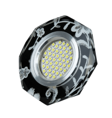Встраиваемый светильник Elvan TCH-8220/3W-MR16-5.3-Bk
