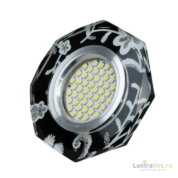 Встраиваемый светильник Elvan TCH-8220/3W-MR16-5.3-Bk