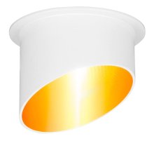 Встраиваемый светильник Elektrostandard 7005 MR16 WH/GD белый/золото 4690389123672 Встраиваемый светильник Elektrostandard 7005 MR16 WH/GD белый/золото 4690389123672