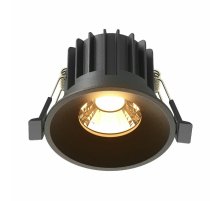 Встраиваемый светильник Maytoni Round DL058-12W2.7K-B