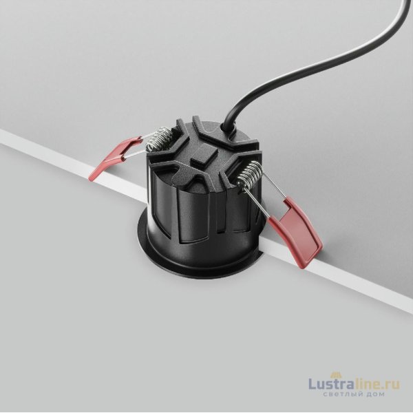 Встраиваемый светильник Maytoni Alfa LED DL043-01-10W4K-RD-B-1