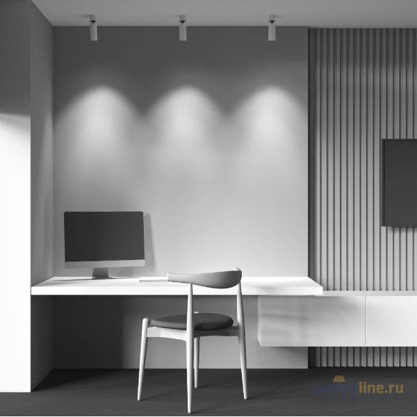 Накладной спот Maytoni Focus LED C055CL-L12W4K-W-W Накладной спот Maytoni Focus LED C055CL-L12W4K-W-W