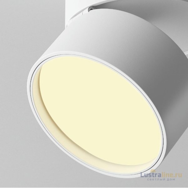 Накладной спот Maytoni Onda C024CL-12W2.7K-W-1 Накладной спот Maytoni Onda C024CL-12W2.7K-W-1