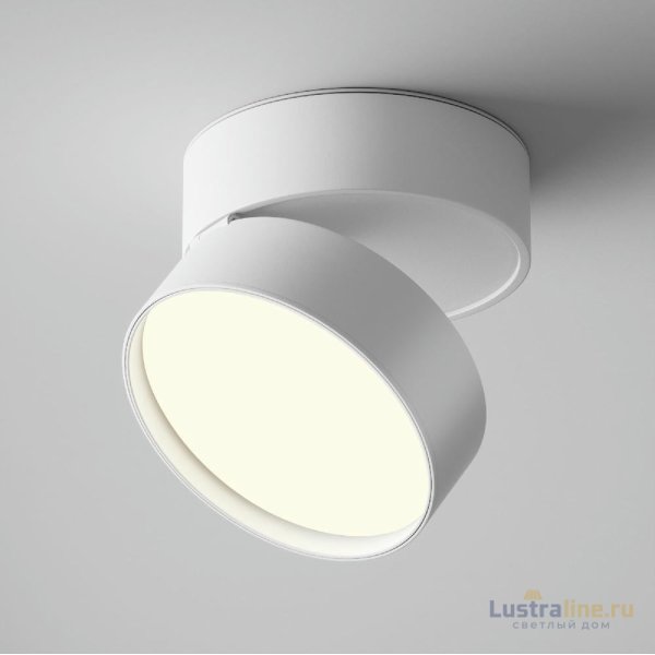 Накладной спот Maytoni Onda C024CL-18W4K-W-1 Накладной спот Maytoni Onda C024CL-18W4K-W-1