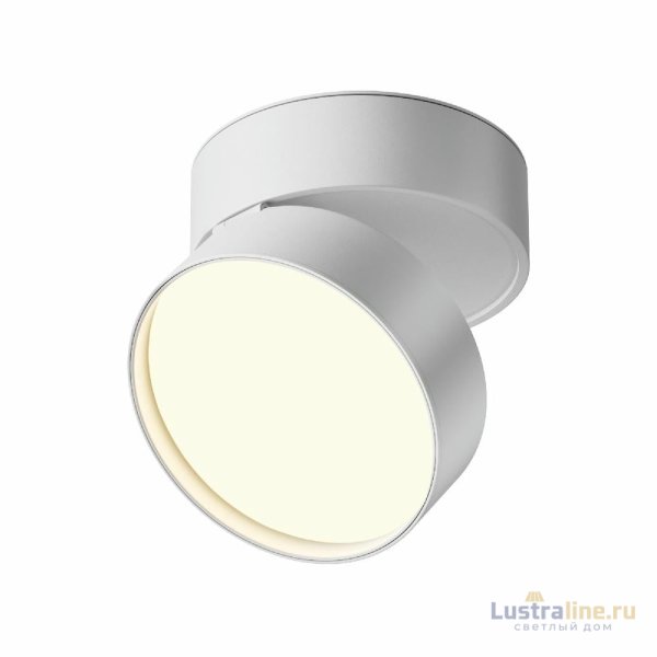 Накладной спот Maytoni Onda C024CL-18W3K-W-1 Накладной спот Maytoni Onda C024CL-18W3K-W-1