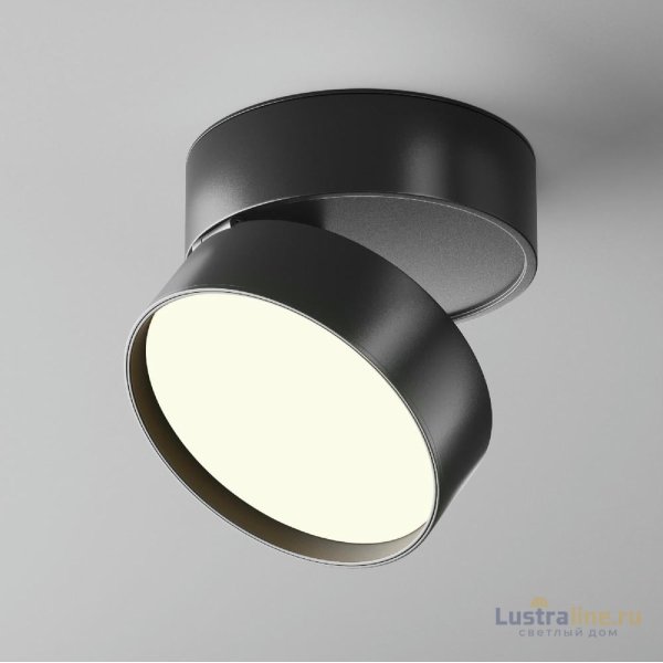 Накладной спот Maytoni Onda C024CL-18W3K-B-1 Накладной спот Maytoni Onda C024CL-18W3K-B-1