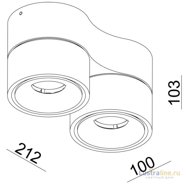 Накладной спот Deko-Light Uni 348125 Накладной спот Deko-Light Uni 348125