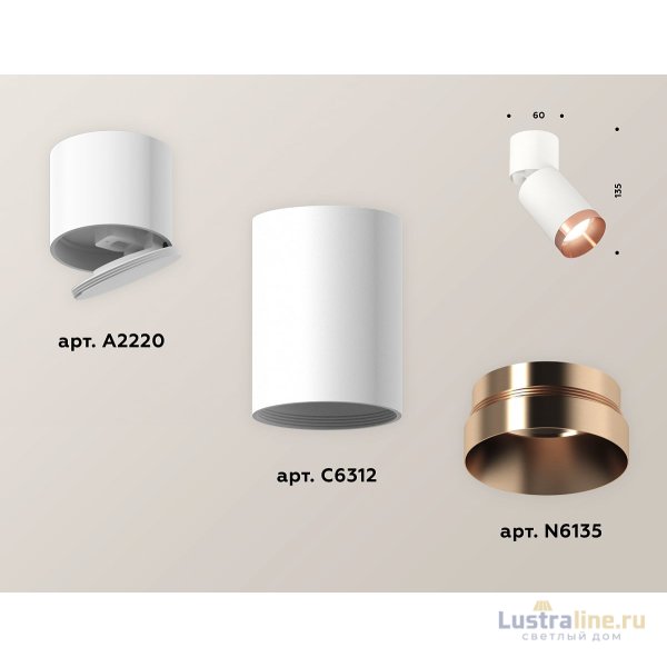 Спот Ambrella Light Techno Spot XM6312045 (A2220, C6312, N6135) Спот Ambrella Light Techno Spot XM6312045 (A2220, C6312, N6135)