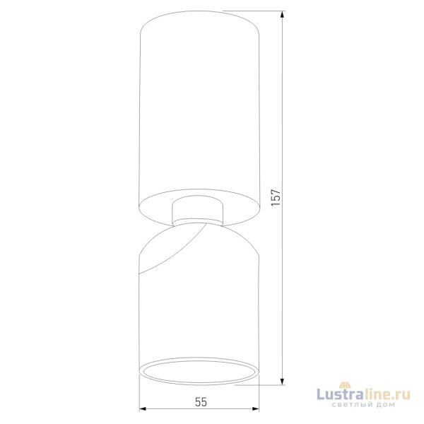 Накладной спот Elektrostandard Spot 4690389204302 25106/LED a066398 Накладной спот Elektrostandard Spot 4690389204302 25106/LED a066398